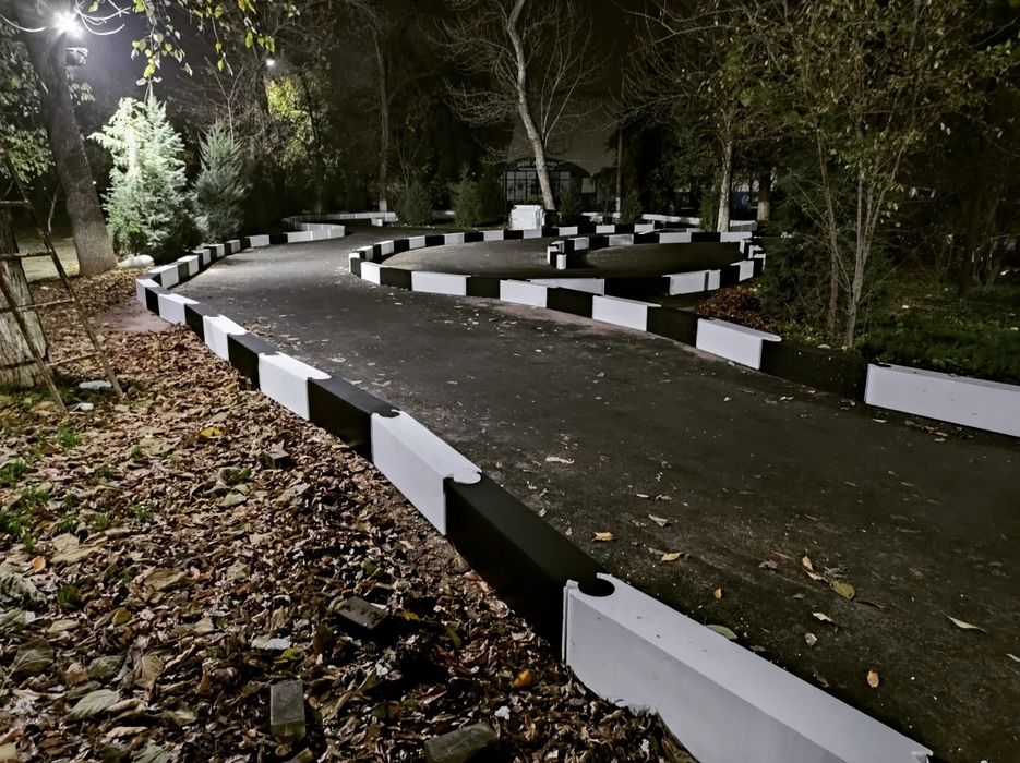 Пенопласт жёсткий бордюр