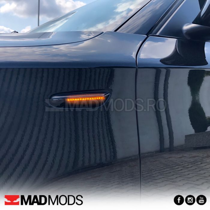 Semnalizari aripa LED dinamice BMW E46 E60 E82 E87 E88 E90 E91 E92 E93