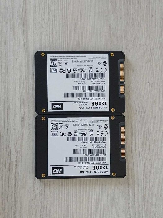 SSD-накопитель WD Green SATA 120GB — Ускорение системы