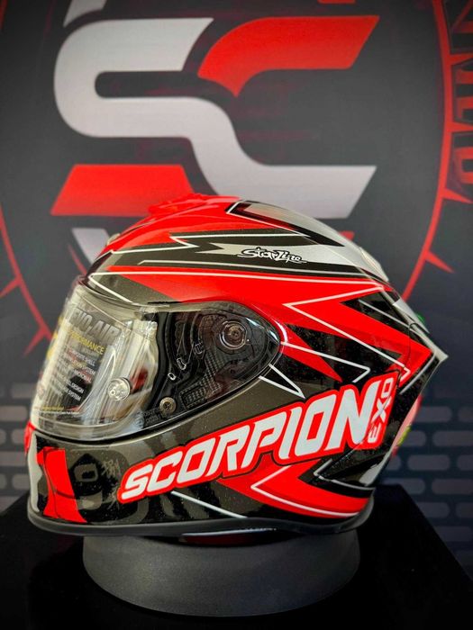 НОВА Каска Scorpion Exo-R1 Evo Air Alvaro Размер S