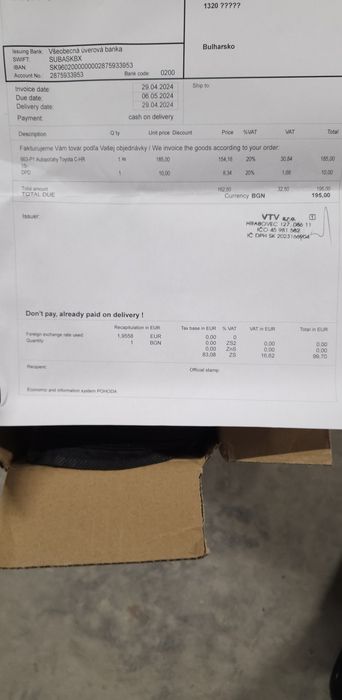 Покривала за седалки Toyota C-HR