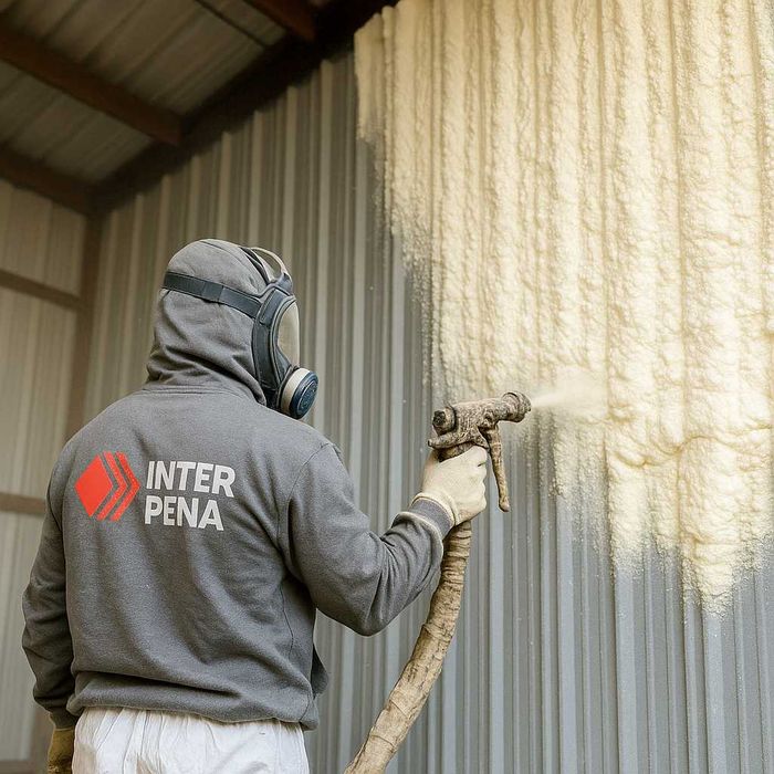 Пена сепиш хизмати ППУ Утепление Мансарды и крыши Pena sepish xizmati