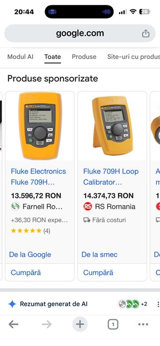 Fluke 709 H multimetru profesional nou