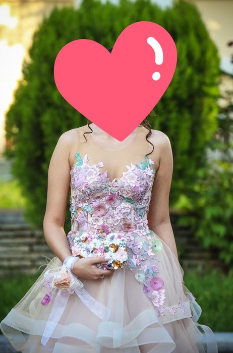 Уникална бална рокля на диз. Ирен Велковски