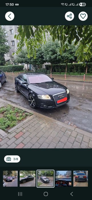 Vand Audi A6 4F 2005 Facelift