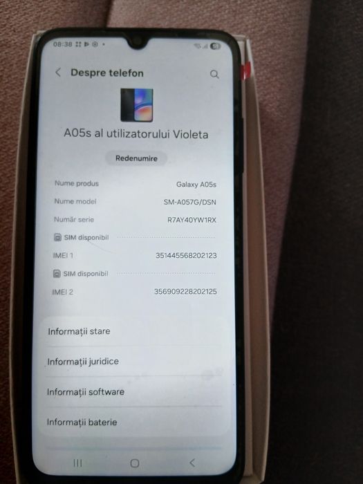 Samsung A05s urgent .