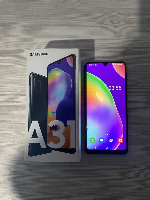 Телефон Samsung A31 (Super AMOLED / 5000 mAh)