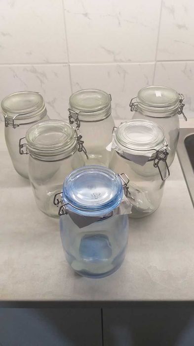 различни Буркани и бутилки с капачка с закопчалка