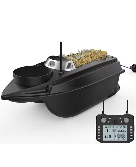 Barcuta navomodel plantat pescuit catamaran GPS Autopilot 2 motoare 20 km/H cu giroscopnou