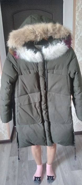 Пуховик отличное качество очень тёплый