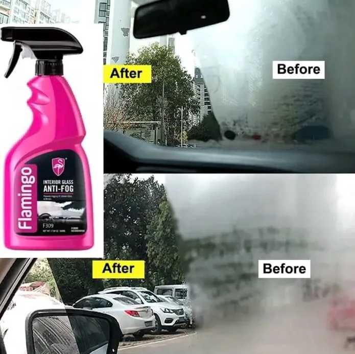 Спрей против изпотяване на стъкла F309 - Anti Fog - Flamingo