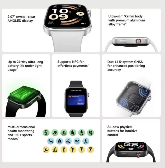 Новый Redmi Watch 6 New 2026 • Часы •