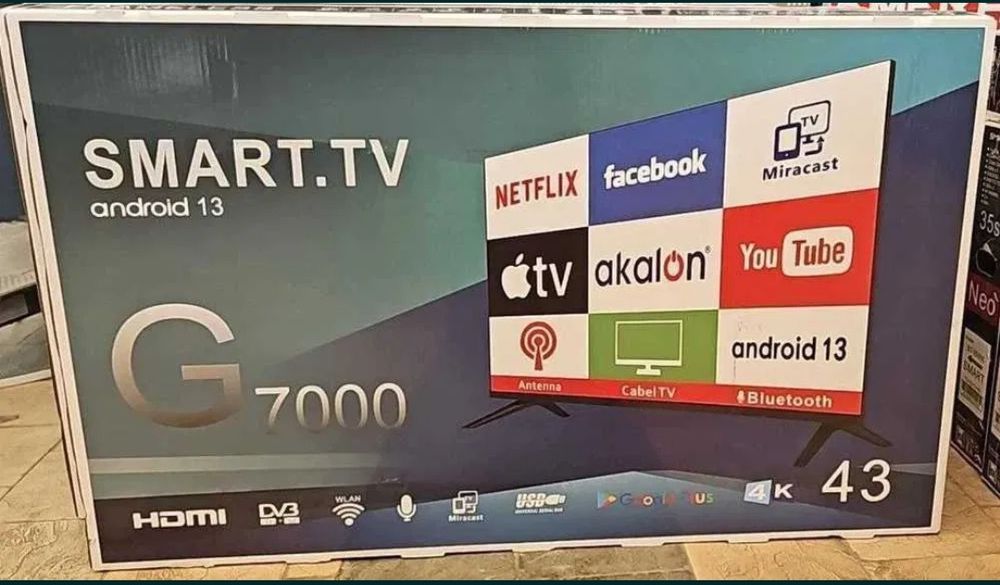 Телевизор smart TV YouTube android