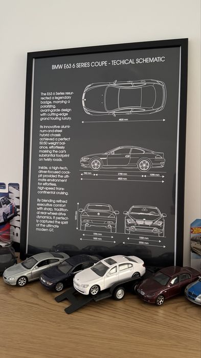 Postere auto personalizate / Cadou desen cu mașini