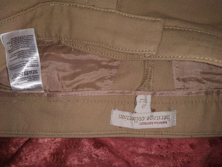 Banana Republic плотные шерстяные брюки