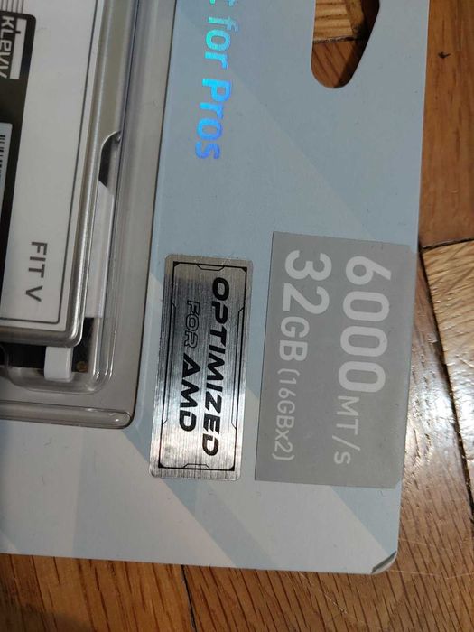 32GB 6000MT/s DDR5 CL28 - Klevv Fit5 (EXPO, XMP) - Нови!