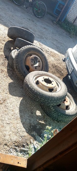 Диски с резиной на газель.