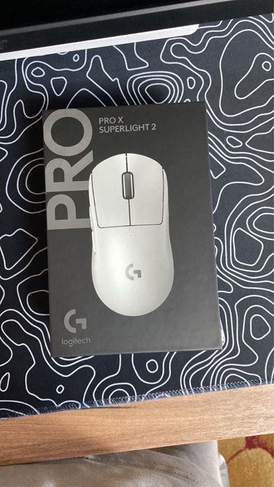 Logitech Superlight 2 (White) — Идеал / Полный комплект / Чек