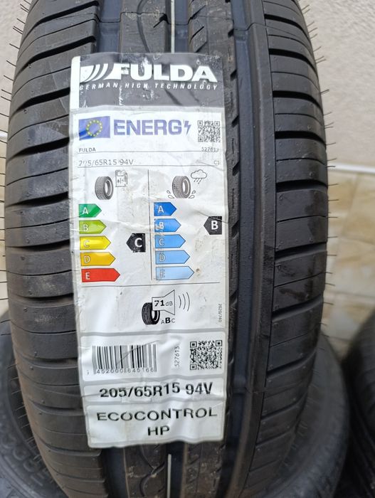Летни гуми Fulda 205/65/15 Eco control HP