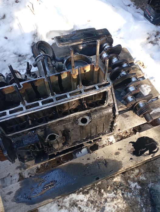 Двигатель ЗМЗ 402 на газель в разборе