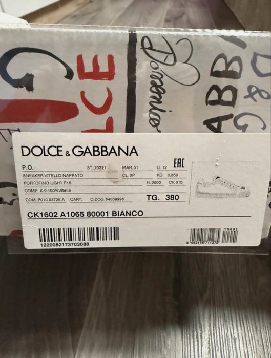 Adidasi Dolce&Gabbana