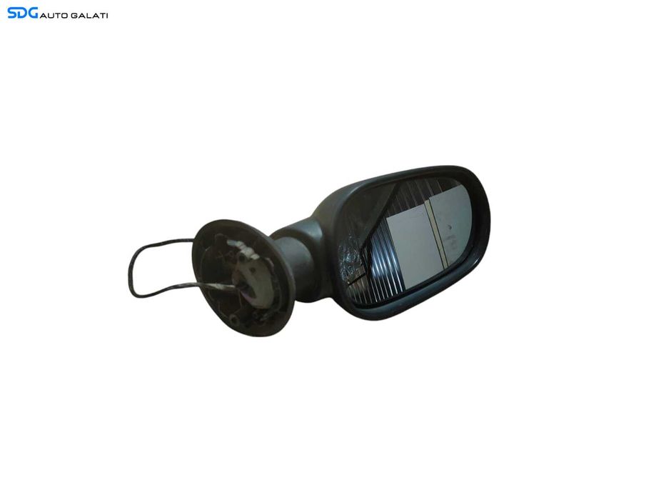 Oglinda Dreapta Electrica Dacia Logan 1 2004 - 2012 Culoarea Negru Mat Cod 90D13349 [LR0625]