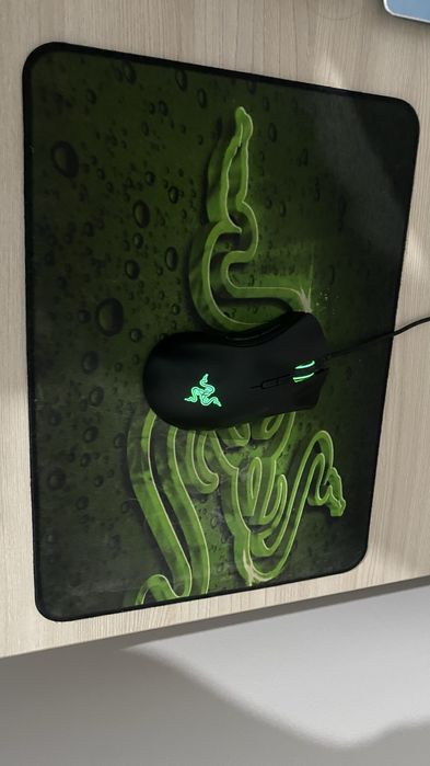 Razer deathadder elite + коврик razer