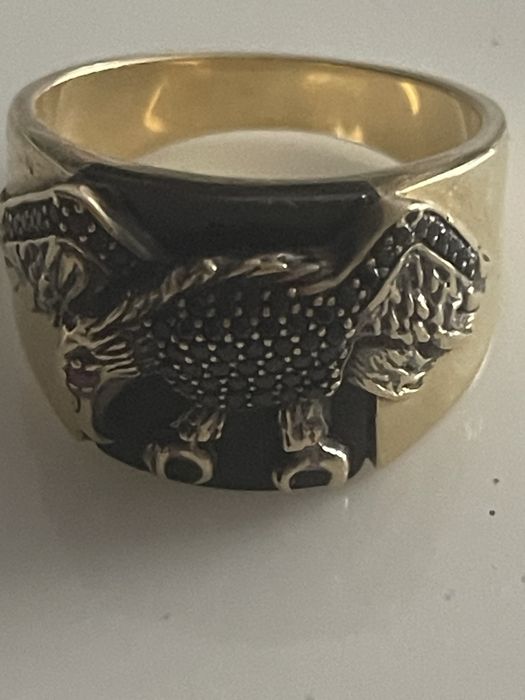 Inel Aur 14 k /585 Eagle Barbati
