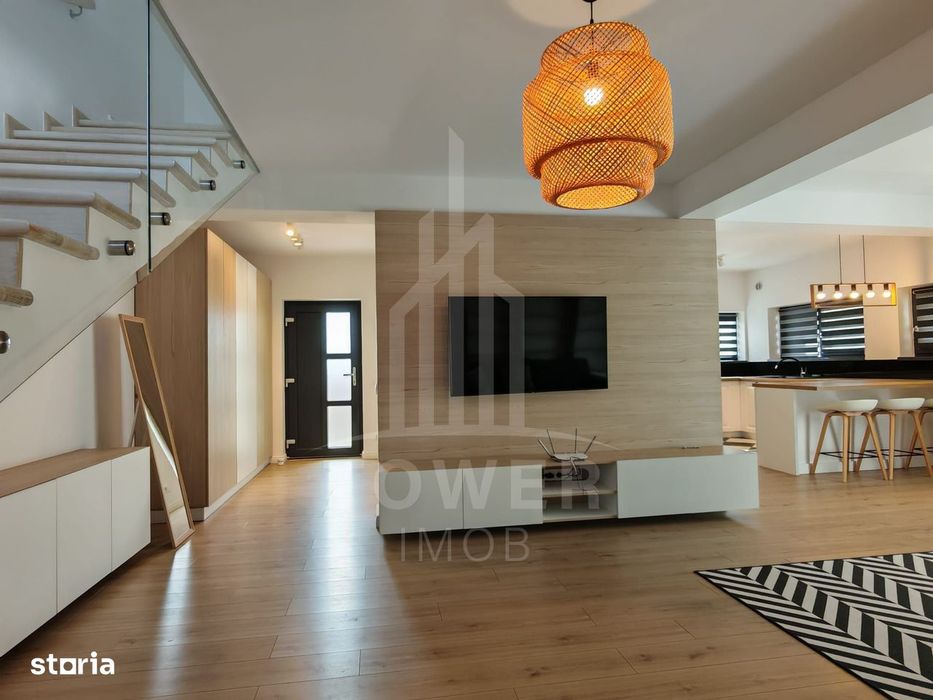 Casă de închiriat în Șelimbăr – 110 mp | 3 dormitoare | Curte amenajat
