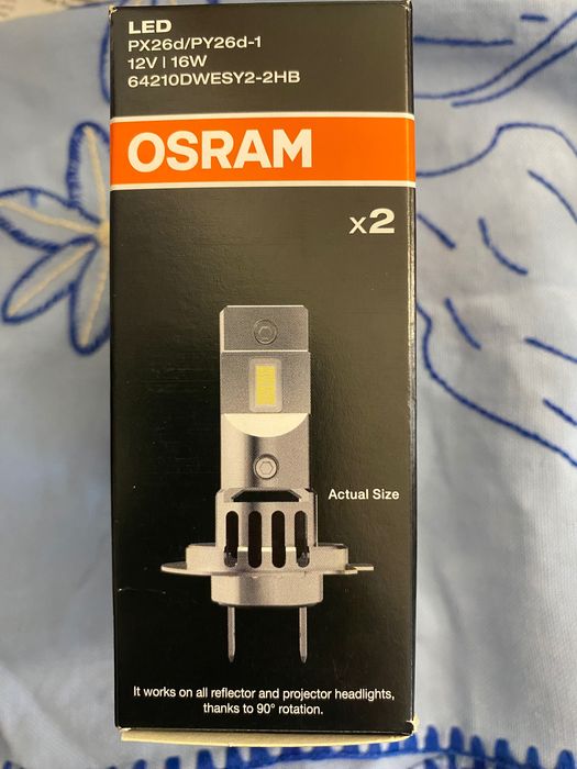 LED Крушки OSRAM H4 / H18 - 2бр