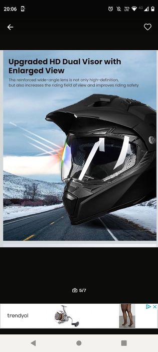 Нова адвенчър каска ILM 606V размер XL