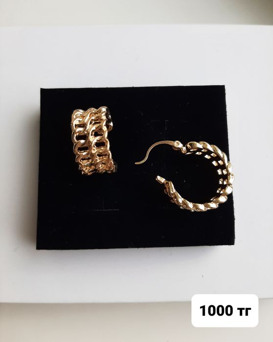 Модные серьги новые