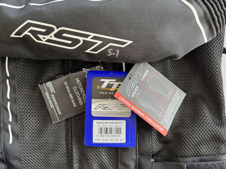 Текстилно лятно мото яке RST S-1 Mesh размер 52