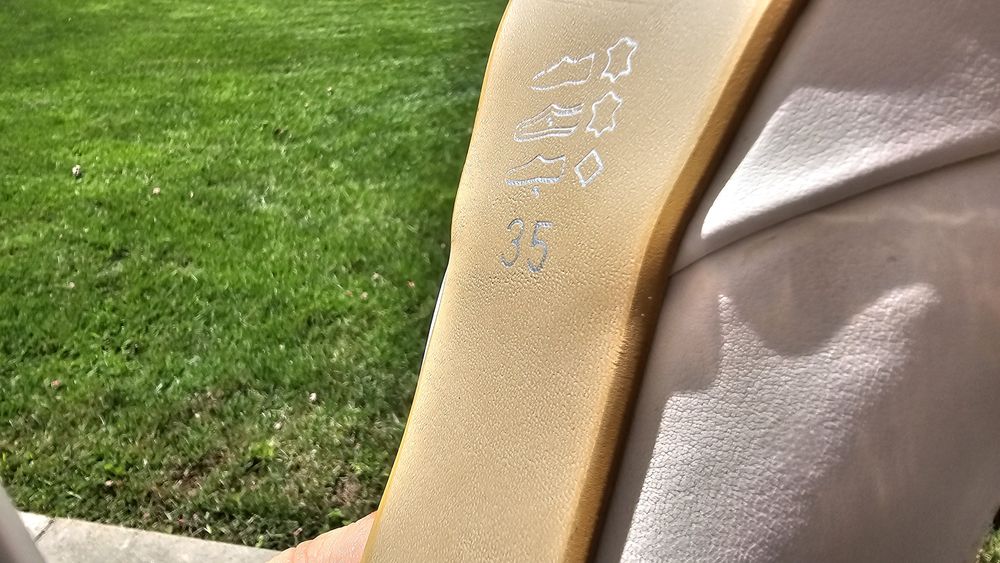 Булчински обувки Дарис, 35 номер