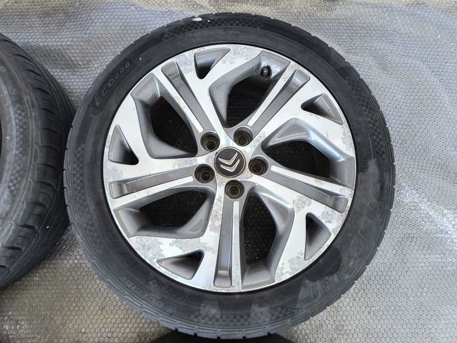 Set 4 Jante Aliaj R17 5x108 Citroen C4 Picasso II / Model Zephyr / Cod OEM 96770901ZV (12A)