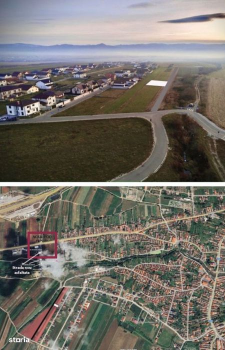 Teren de vânzare – 500 mp, intravilan, Cristian, Sibiu, zona de case