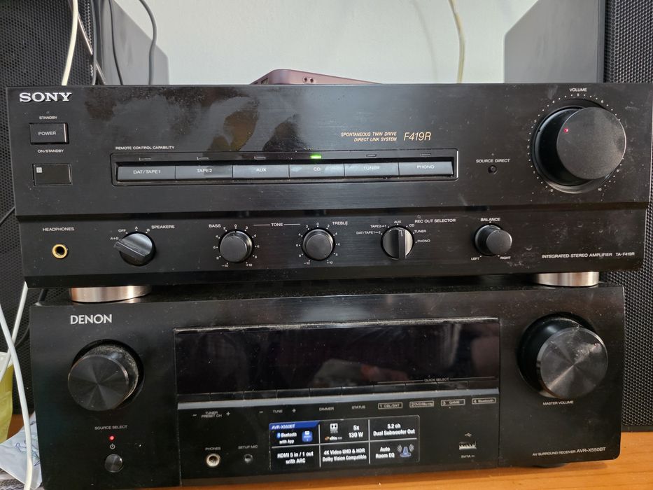 Stație SONY CU BOXE F419R