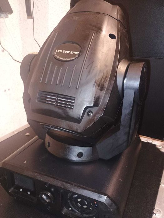 2 x Capete Mobile - Moving Head LED 50 W Spot