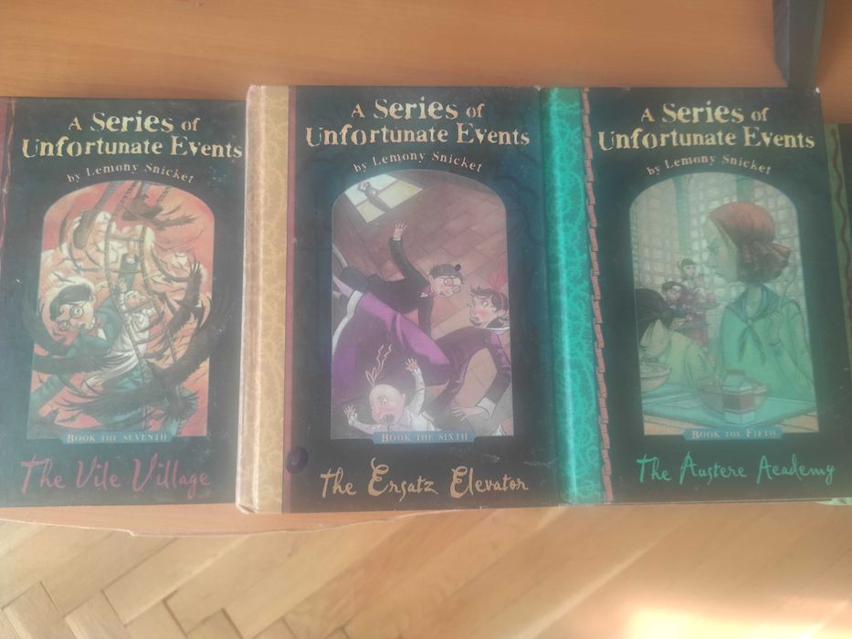 Колекция книги A series of Unfortunate Events
