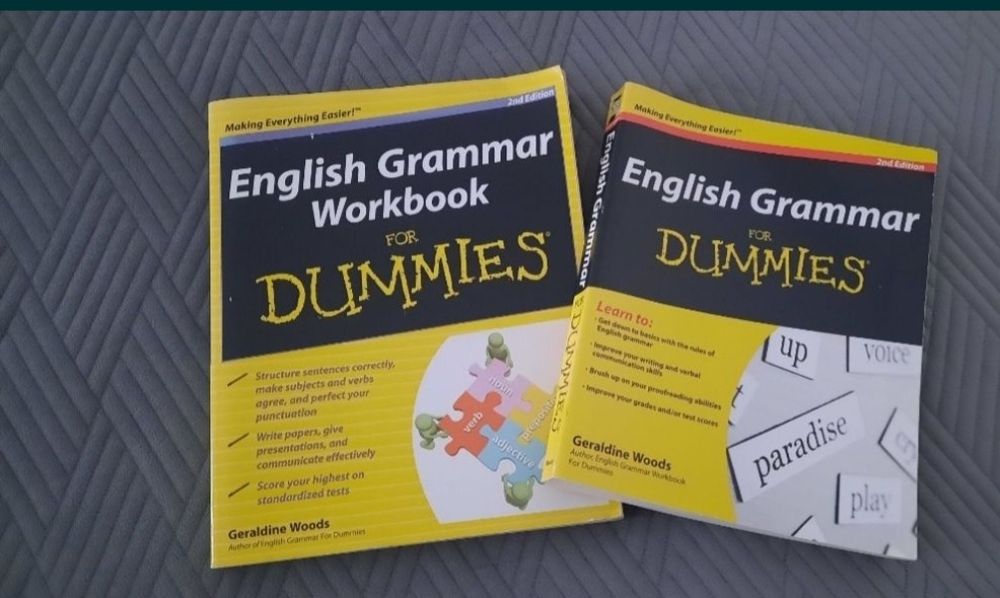 Set cărți "English Grammar For Dummies"