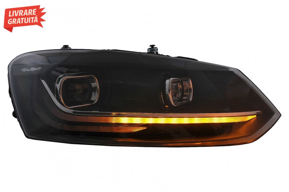 Faruri LED VW Polo 6R 6C (2010-2017) Semnalizare Dinamica