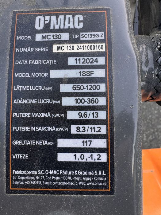 Motocultor  13CP