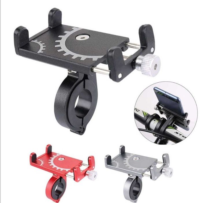 Suport telefon metalic compatibil Bicicleta Trotineta Electrica Scuter Atv