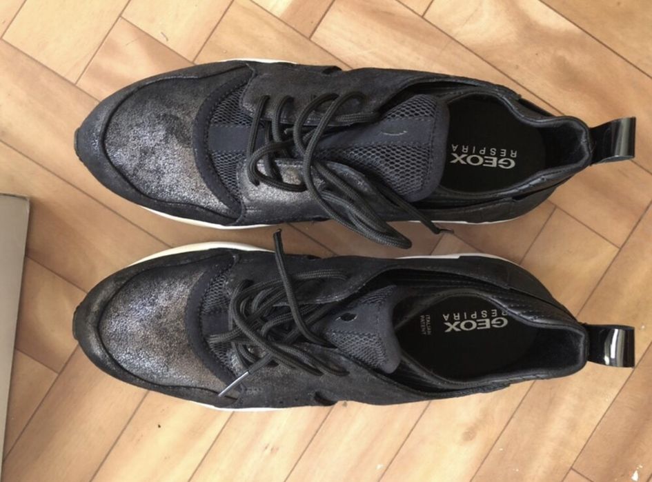 Sneakers damă Geox piele naturală