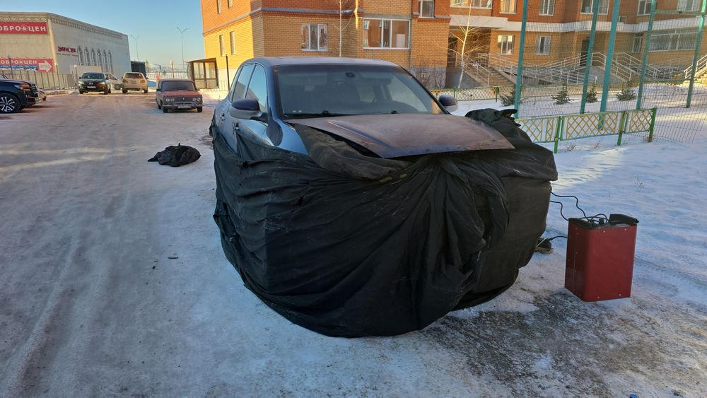Отогрев авто и спец техники