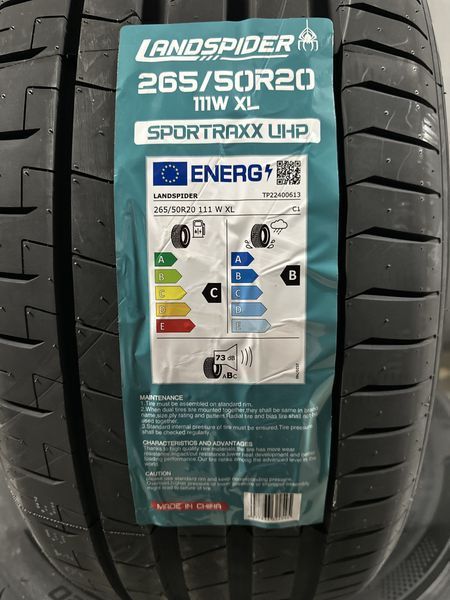 Нови летни гуми LANDSPIDER UHP 265/50R20 111W XL БОРД 2655020