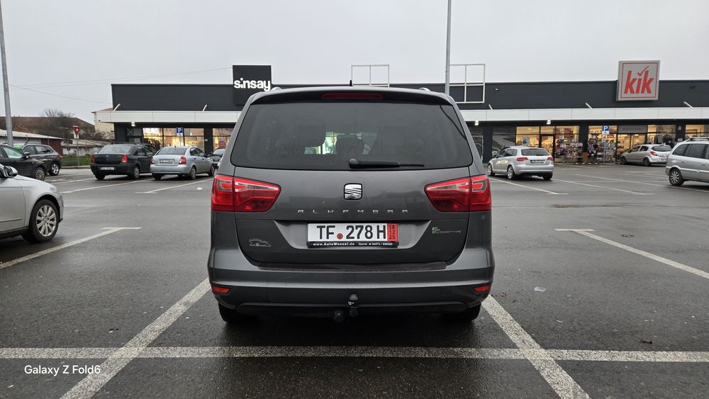 Seat Alhambra 2012 7 locuri 2.0 140 cp euro5 import Germania nr tzoll