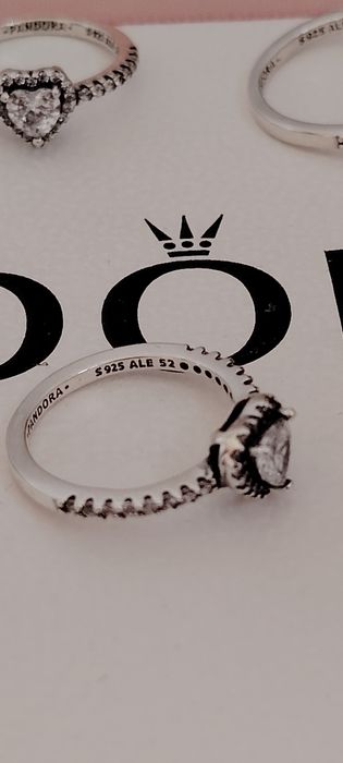 Inel Nou  Pandora Moments Timeless Inimă din argint cu ștanță S925 Ale 5/50,-6/52-/8/56