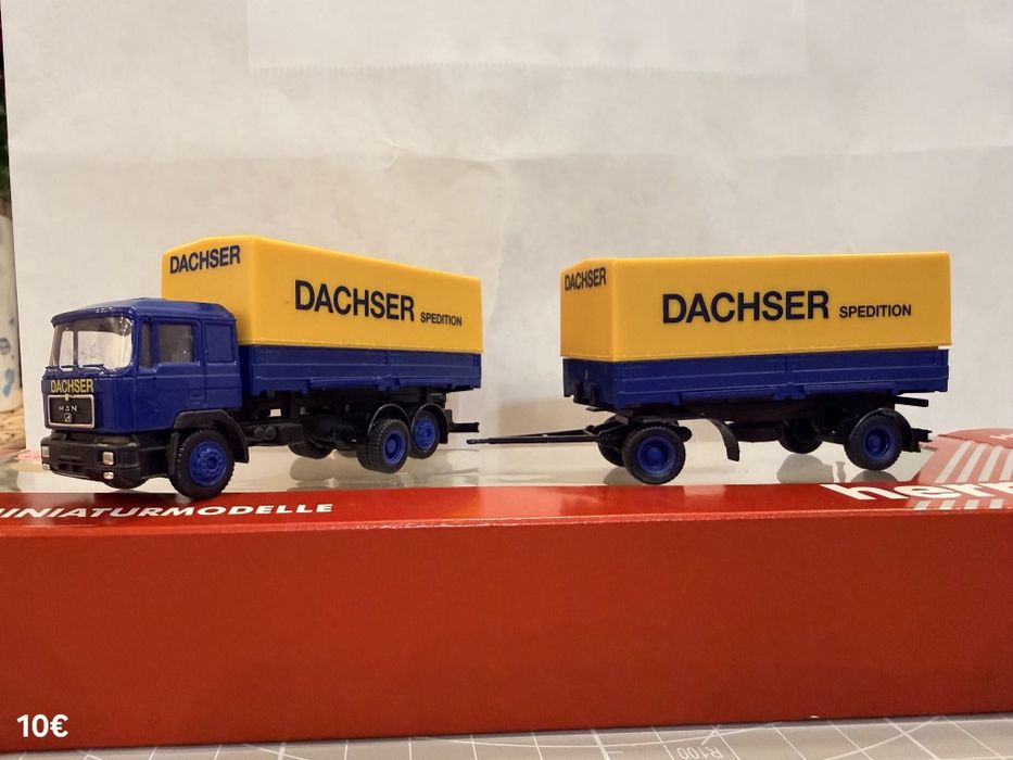 Камиончета Herpa мащаб H0 1:87