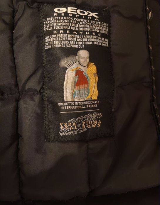 Geaca cu puf geox respira